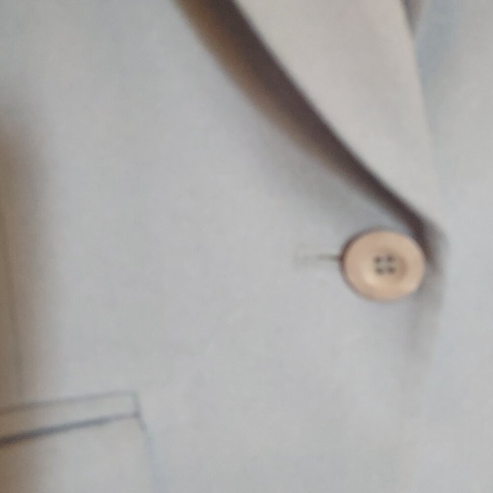 Petite Pendleton wool jacket. Pale blue. 8P